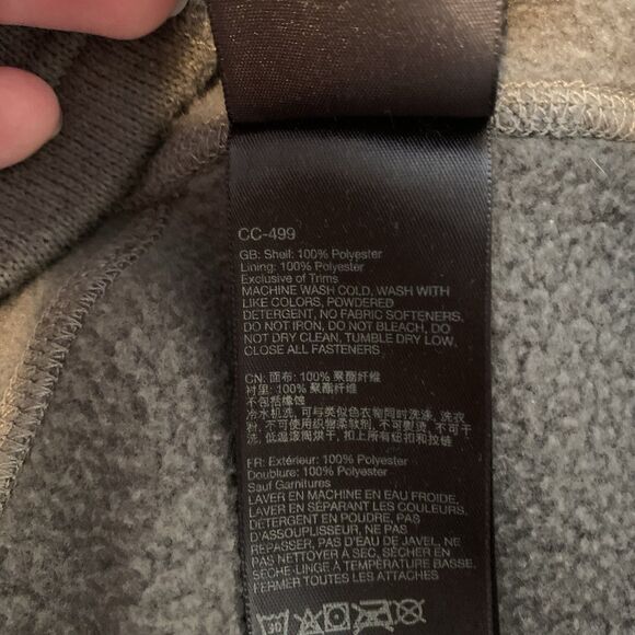 Marmot Full Zip Gray Fleece Jacket Men’s Sz Medium Coat Cozy Warm - Picture 7 of 7